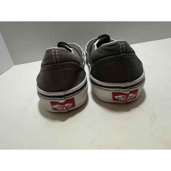VANS SALE! Classic Slip-On Shoes in Gray Women’s Sz. 7.5/Men’s Sz. 6 - Picture 4 of 5